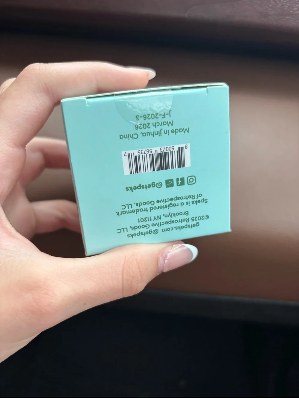 Gump Memory Gel Stress Ball - Green